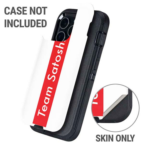 Team Satoshi Otterbox Defender iPhone Skin