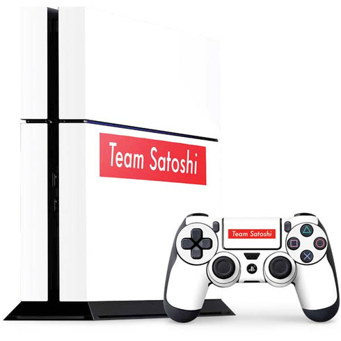 Team Satoshi PlayStation PS4 Skins