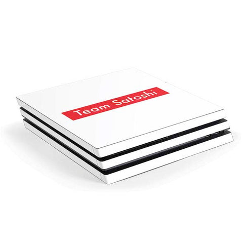 Team Satoshi PlayStation PS4 Skins
