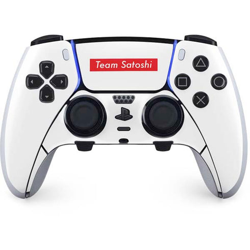 Team Satoshi PS5 DualSense Edge Pro Controller Skin