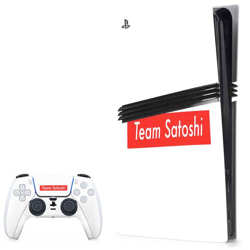Team Satoshi PS5 Pro Bundle Skin