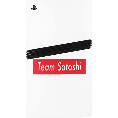 Team Satoshi PS5 Pro Console Skin
