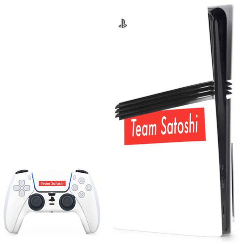 Team Satoshi PlayStation PS5 Skins