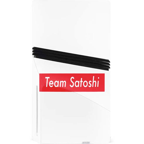 Team Satoshi PS5 Pro Disk Console Skin
