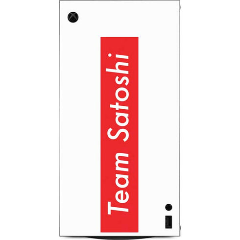Team Satoshi XBox Series X Digital Edition Console Skin