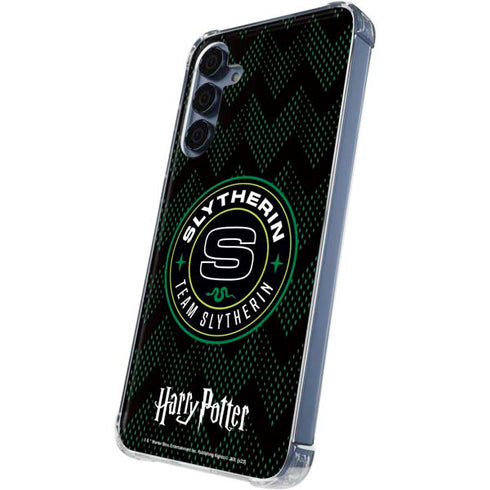 Wizarding Worlds Harry Potter Team Slytherin Galaxy A35 5G Clear Case