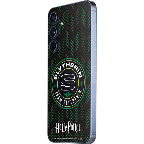 Wizarding Worlds Harry Potter Team Slytherin Galaxy A36 5G Skin