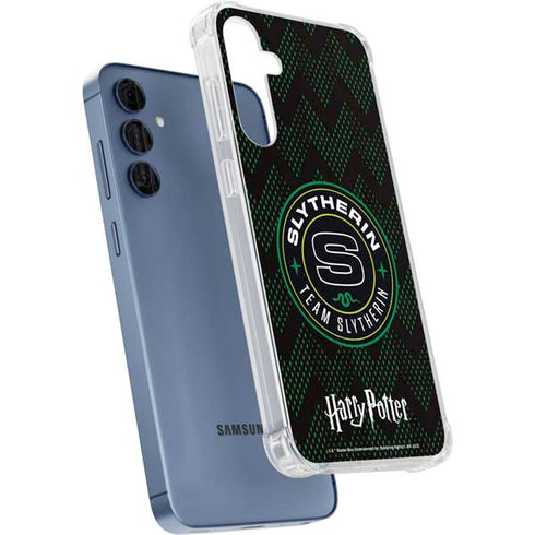 Wizarding Worlds Harry Potter Team Slytherin Galaxy A55 5G Clear Case