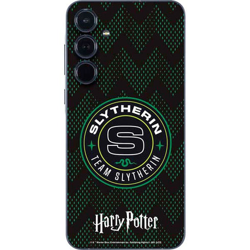 Wizarding Worlds Harry Potter Team Slytherin Galaxy A55 5G Skin