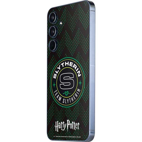 Wizarding Worlds Harry Potter Team Slytherin Galaxy A55 5G Skin