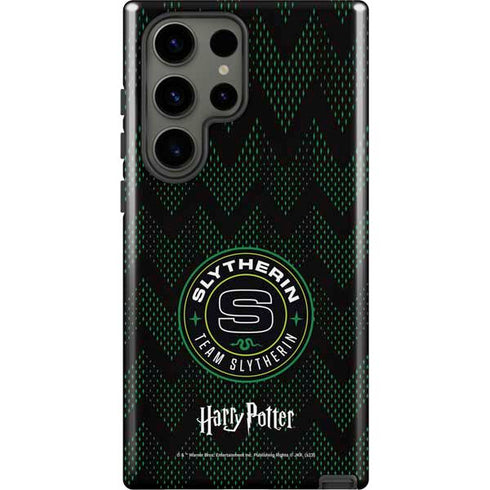 Wizarding Worlds Harry Potter Team Slytherin Galaxy S23 Ultra Pro Case