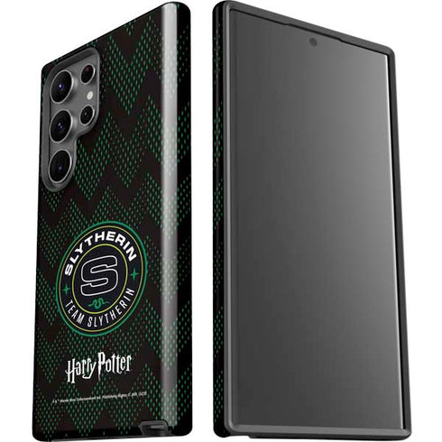 Wizarding Worlds Harry Potter Team Slytherin Galaxy S23 Ultra Pro Case