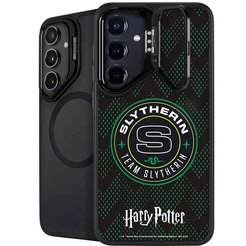 Wizarding Worlds Harry Potter Team Slytherin Galaxy S24 Plus Kickstand Case