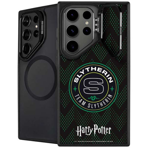 Wizarding Worlds Harry Potter Team Slytherin Galaxy S25 Ultra Kickstand Case