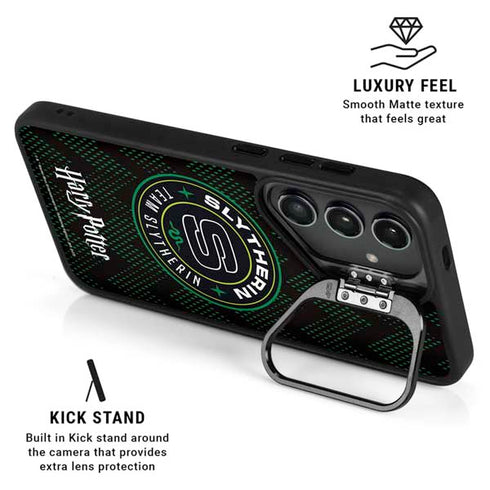 Wizarding Worlds Harry Potter Team Slytherin Galaxy S24 Ultra Kickstand Case