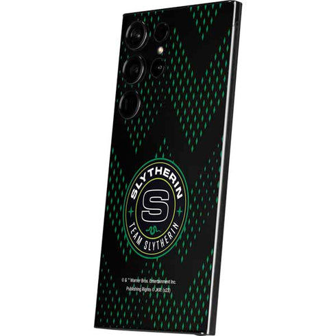 Wizarding Worlds Harry Potter Team Slytherin Galaxy S24 Ultra Skin