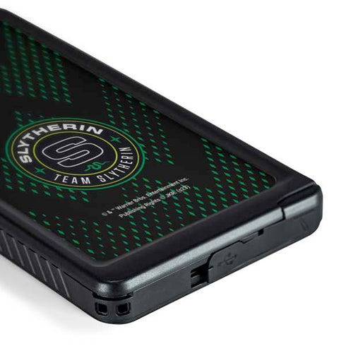 Wizarding Worlds Harry Potter Team Slytherin Galaxy S24 Ultra Waterproof Case