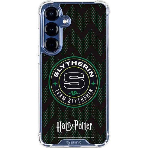 Wizarding Worlds Harry Potter Team Slytherin Galaxy S25 Plus Clear Case