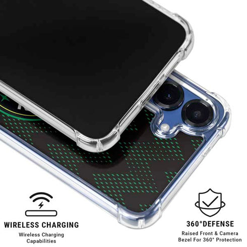 Wizarding Worlds Harry Potter Team Slytherin Galaxy S25 Plus Clear Case