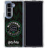 Wizarding Worlds Harry Potter Team Slytherin Galaxy Z Fold5 5G Clear Case