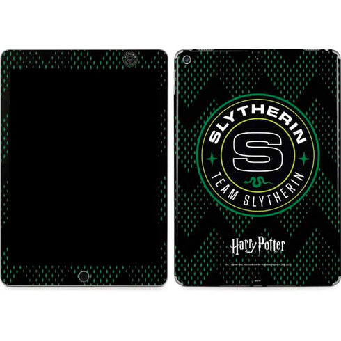 Wizarding Worlds Harry Potter Team Slytherin iPad Skins