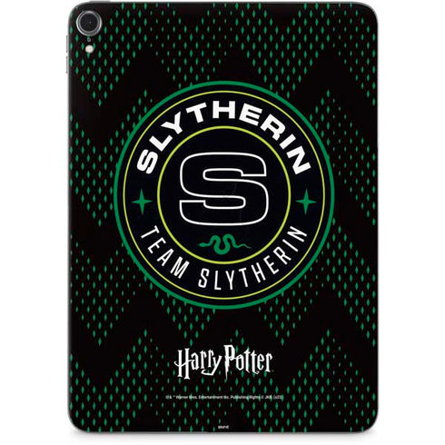 Wizarding Worlds Harry Potter Team Slytherin Apple iPad Pro Skin