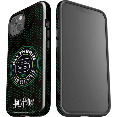 Wizarding Worlds Harry Potter Team Slytherin iPhone 15 Impact Case