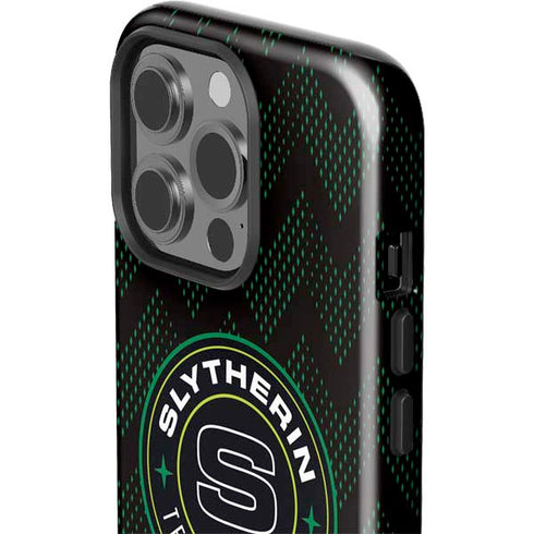 Wizarding Worlds Harry Potter Team Slytherin iPhone 15 Pro Impact Case