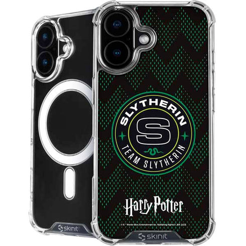 Wizarding Worlds Harry Potter Team Slytherin iPhone 16 Plus MagSafe Case