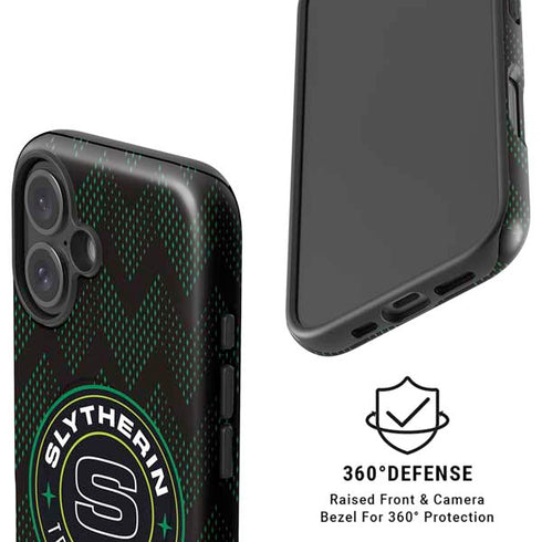 Wizarding Worlds Harry Potter Team Slytherin iPhone 16 Plus Magsafe Impact Case