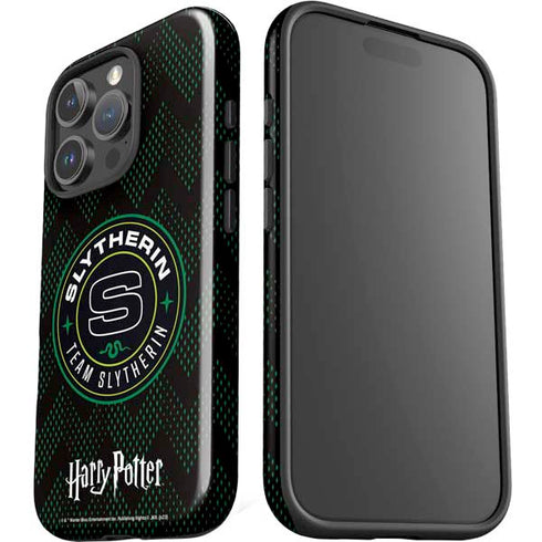 Wizarding Worlds Harry Potter Team Slytherin iPhone 16 Pro Impact Case