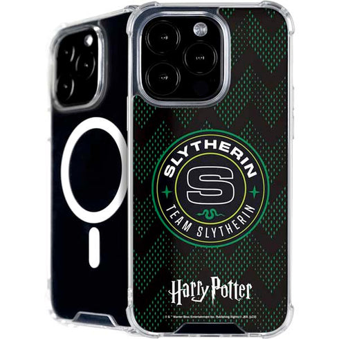 Wizarding Worlds Harry Potter Team Slytherin iPhone 16 Pro MagSafe Case