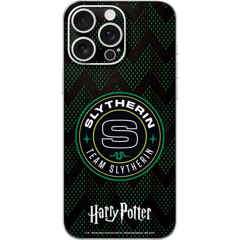 Wizarding Worlds Harry Potter Team Slytherin iPhone 16 Pro Max Skin