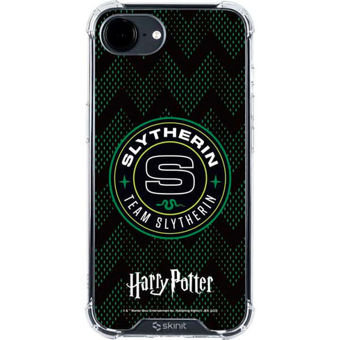 Wizarding Worlds Harry Potter Team Slytherin iPhone 16e Clear Case