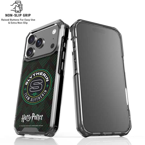 Wizarding Worlds Harry Potter Team Slytherin iPhone 18 Pro Clear Case
