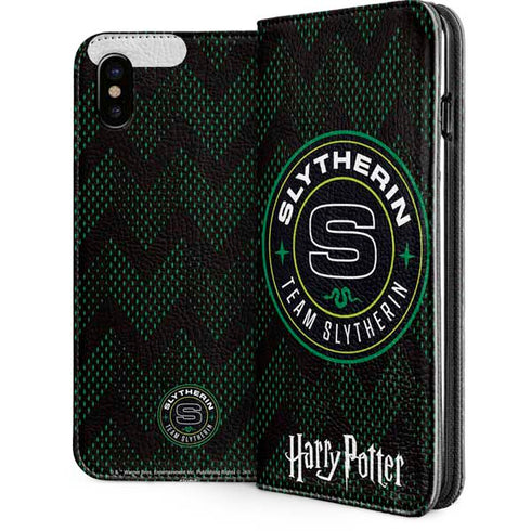 Wizarding Worlds Harry Potter Team Slytherin iPhone 8 Folio Case