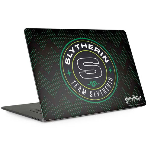 Wizarding Worlds Harry Potter Team Slytherin MacBook Skins