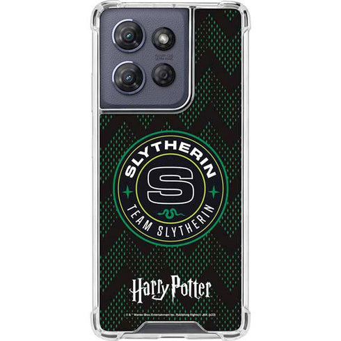 Wizarding Worlds Harry Potter Team Slytherin Moto G 5G (2025) Clear Case