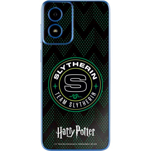 Wizarding Worlds Harry Potter Team Slytherin Moto G Play 4G (2024) Skin