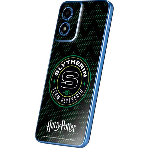 Wizarding Worlds Harry Potter Team Slytherin Moto G Play 4G (2024) Skin