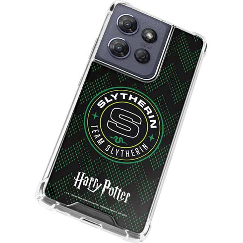 Wizarding Worlds Harry Potter Team Slytherin Moto G Play 5G (2025) Clear Case