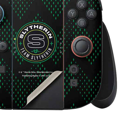 Wizarding Worlds Harry Potter Team Slytherin Nintendo Switch 2 (2025) Joy-Con Controller Skin