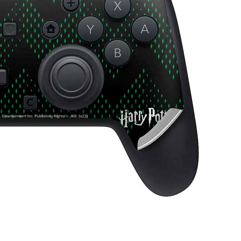 Wizarding Worlds Harry Potter Team Slytherin Nintendo Switch 2 (2025) Pro Controller Skin