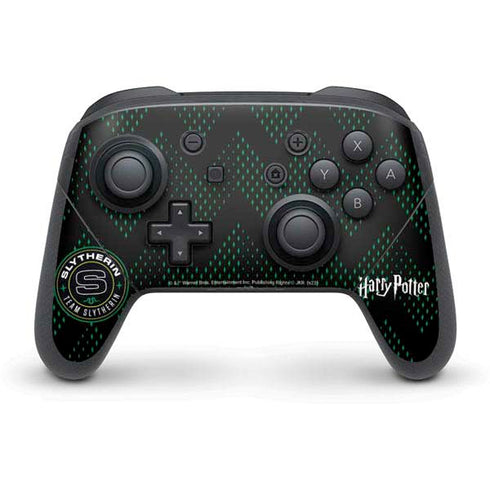 Wizarding Worlds Harry Potter Team Slytherin Nintendo Skins