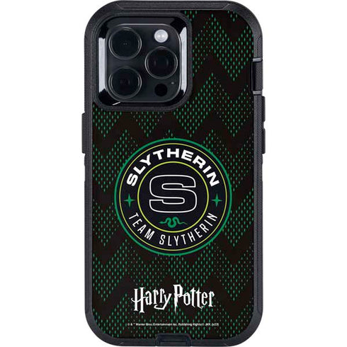 Wizarding Worlds Harry Potter Team Slytherin Otterbox Defender iPhone Skin