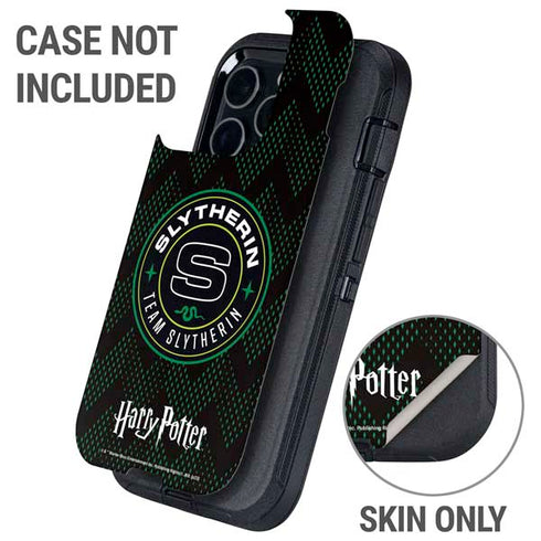 Wizarding Worlds Harry Potter Team Slytherin Otterbox Defender iPhone Skin