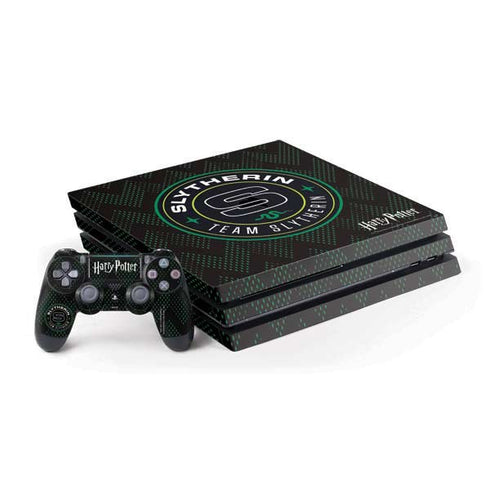 Wizarding Worlds Harry Potter Team Slytherin PlayStation PS4 Skins