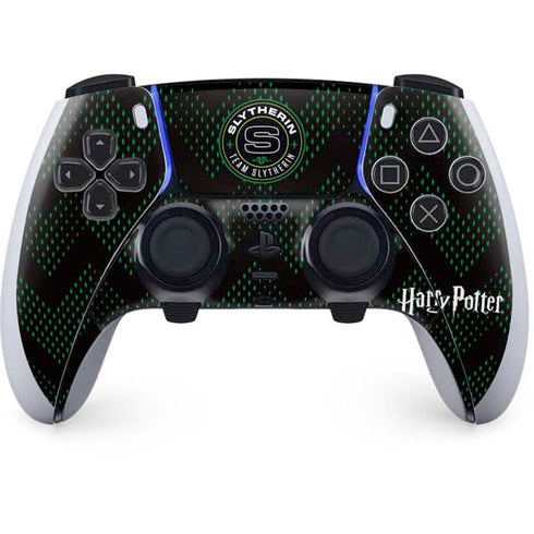 Wizarding Worlds Harry Potter Team Slytherin PlayStation PS5 Skins