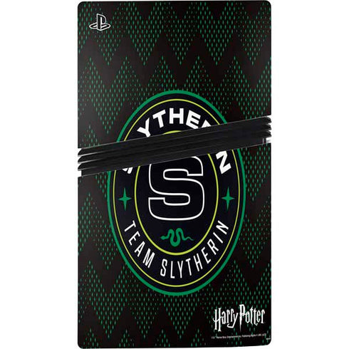 Wizarding Worlds Harry Potter Team Slytherin PS5 Pro Bundle Skin