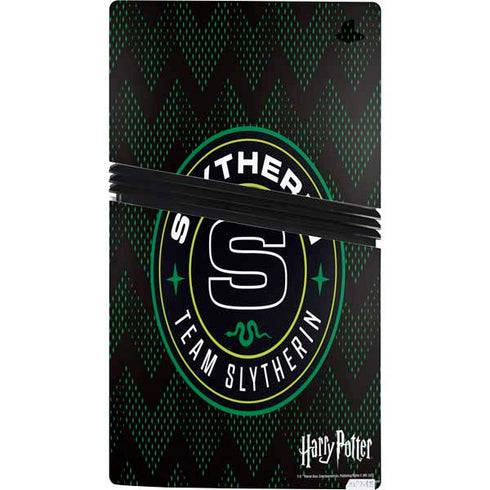 Wizarding Worlds Harry Potter Team Slytherin PS5 Pro Bundle Skin